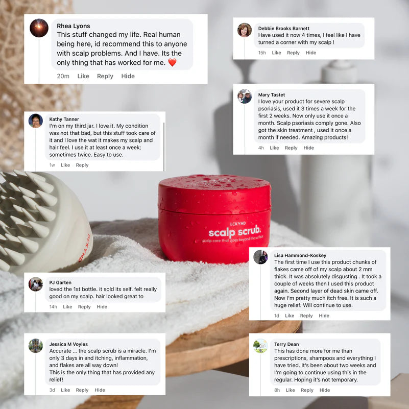 revive + restore exfoliating scalp scrub