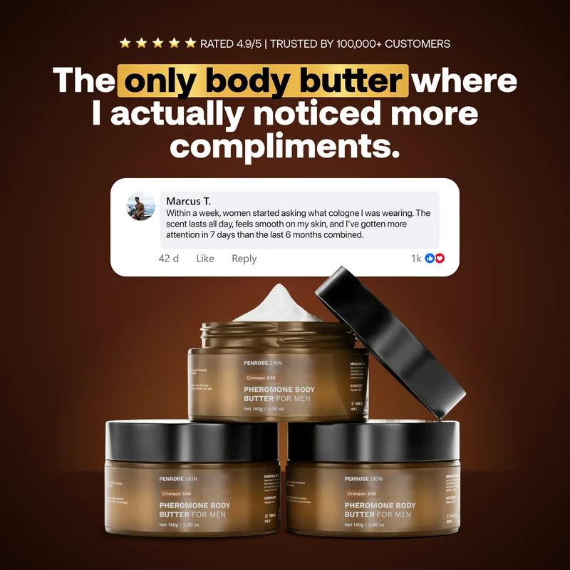 Pheromone body butter - Smell Irresistible All Day
