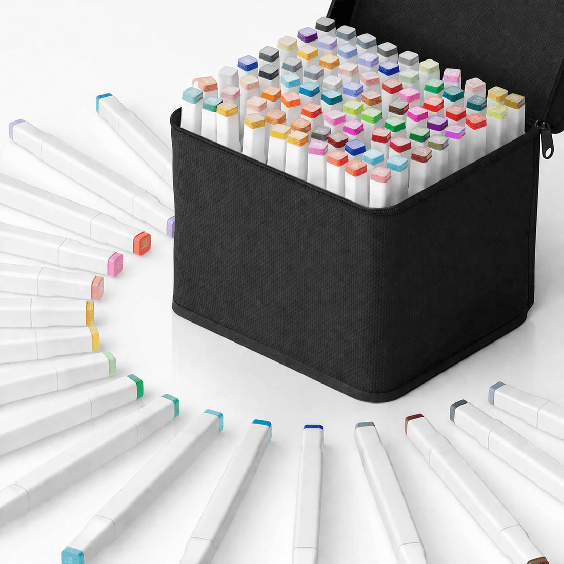 Alcohol Markers ( Set of 24 ) - Yallacart