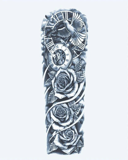 Clock, Dove &amp; Roses